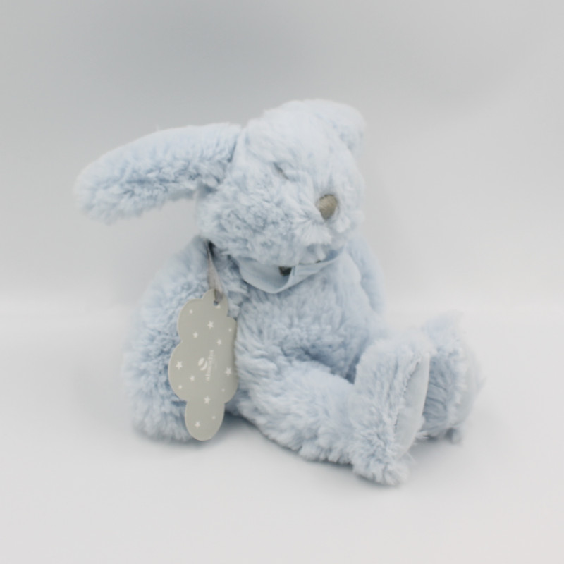 Doudou lapin bleu ABSORBA