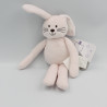 Doudou lapin rose KIMBALOO