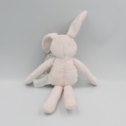 Doudou lapin rose KIMBALOO 