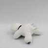 Doudou ours blanc bleu marine RALPH LAUREN