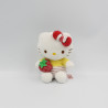 Doudou chat blanc jaune fraise HELLO KITTY