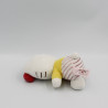 Doudou chat blanc jaune fraise HELLO KITTY