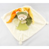 Doudou et compagnie plat ours arlequin orange vert Collector