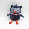 Doudou hibou chouette bleu rouge KIMBALOO