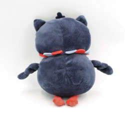 Doudou hibou chouette bleu rouge KIMBALOO