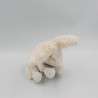 Doudou lapin beige blanc tout doux HISTOIRE D'OURS