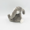 Doudou lapin peluche gris blanc Yeux brillants SIMBA TOYS NICOTOY
