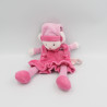 Doudou plat souris rose KIMBALOO