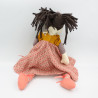 Peluche poupée chiffon Prunelle Les Rosalies MOULIN ROTY 