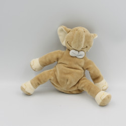 Doudou éléphant beige GERCA
