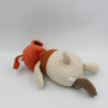 Doudou chien orange marron Les Simpleton LES PETITES MARIE