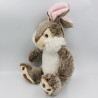 Doudou lapin marron blanc tout doux SIMBA TOYS NICOTOY