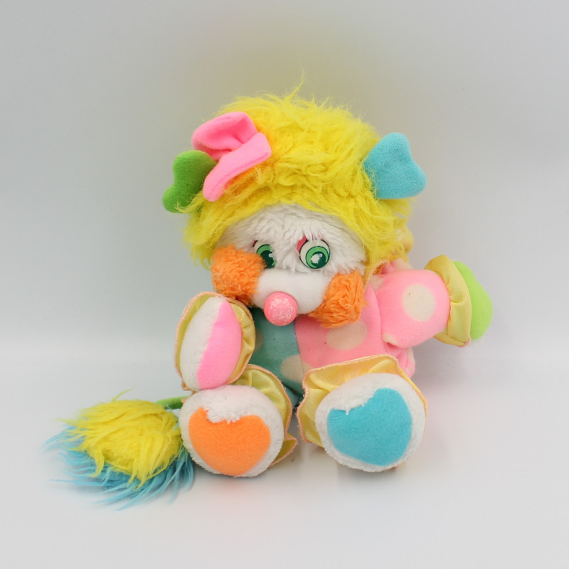 Peluche Popples clown Carnaval année 1988