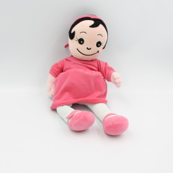 Doudou poupée Fille rose MARESE