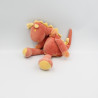 Doudou dragon rouge jaune MARESE