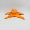 Doudou plat chien orange P'tit Bisuit MARESE