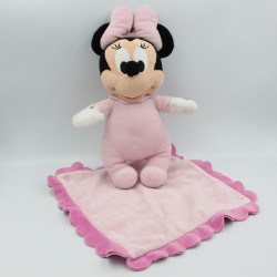 Doudou Baby Minnie couverture mouchoir DISNEY 