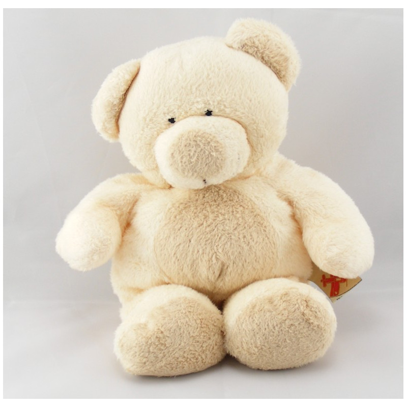 Doudou ours écru beige NICOTOY