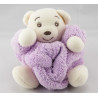 Doudou petit ours Plume rose KALOO