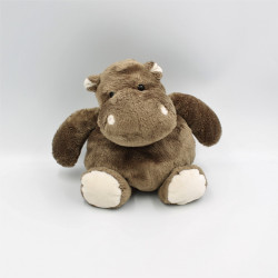 Doudou hippopotame marron HISTOIRE D'OURS