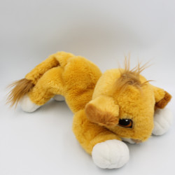Peluche le roi lion Simba couché DISNEY AUTHENTIC