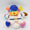 Peluche Popples Baseball année 1986 MATTEL