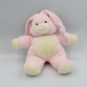 Doudou lapin blanc rose GIPSY