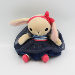 Doudou lapin robe bleu marine tutu H&M