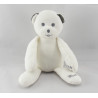 Doudou ours blanc Musti de Mustela