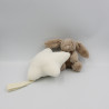 Doudou musical lapin étoile beige blanc JELLYCAT