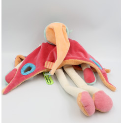 Doudou et compagnie plat lutin Pops rose bleu orange TATOO