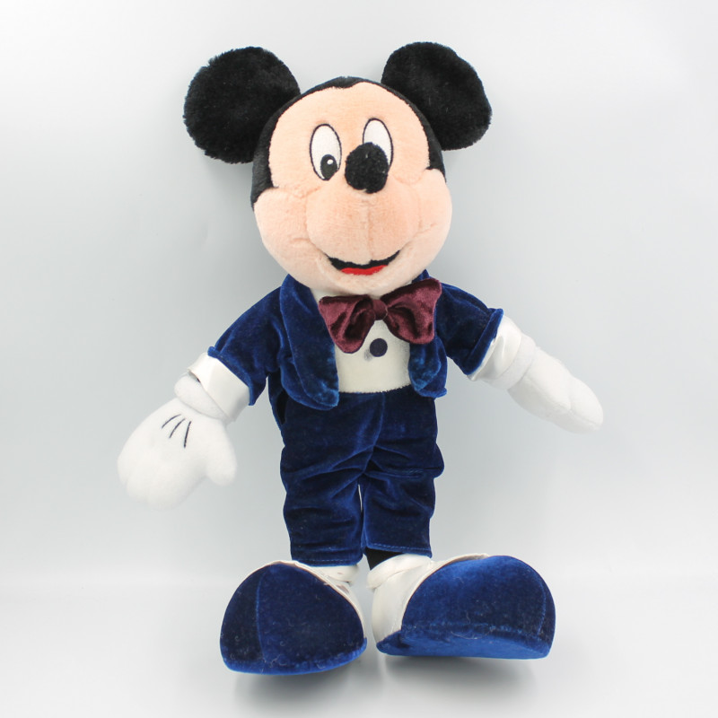Peluche Mickey Smoking bleu Marié DISNEY