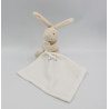 Doudou Lapin beige avec mouchoir Naturel Baby nat