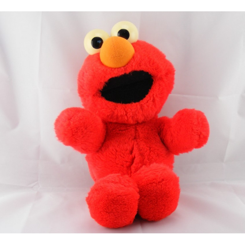 Peluche parlante Elmo ça chatouille rue sésame TYCO