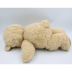 Ancienne Peluche ours beige Nombrilou AJENA