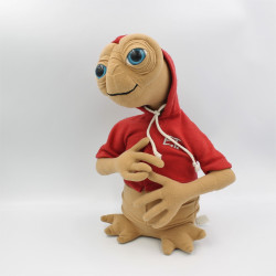 Peluche E.T. l' extra terrestre sweat rouge UNIVERSAL STUDIOS 30 cm