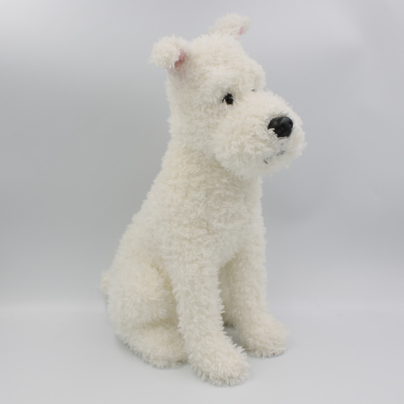 Peluche chien Milou blanc TINTIN SNOWY TY