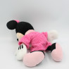 Doudou peluche Minnie en peignoir rose DISNEY NICOTOY