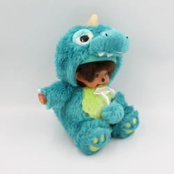 Peluche Kiki déguisé en dinosaure dragon