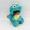 Peluche Kiki déguisé en dinosaure dragon