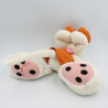 Peluche souris robe orange fleurs Diddlina DIDDL