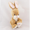 Doudou lapin beige rose H ET M H.M 