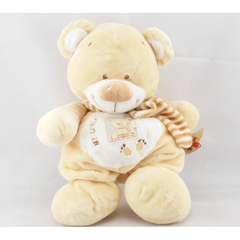 Doudou ours écru My Little Teddy NICOTOY