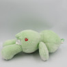 Ancienne Peluche Bisounours vert Grosveinard trèfle CARE BEARS