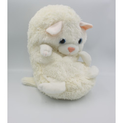 Peluche Cali Pets chat blanc DUJARDIN JAY AT JAY