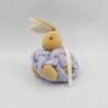 Doudou petit lapin Plume mauve KALOO