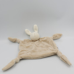 Doudou plat Lapin Beige OBAIBI