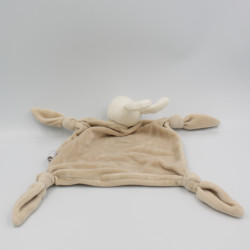 Doudou plat Lapin Beige OBAIBI