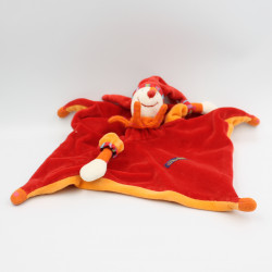 Doudou plat Capucin Dragobert rouge MOULIN ROTY