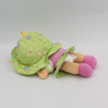 Doudou poupée rose vert papillon PLAYSKOOL 